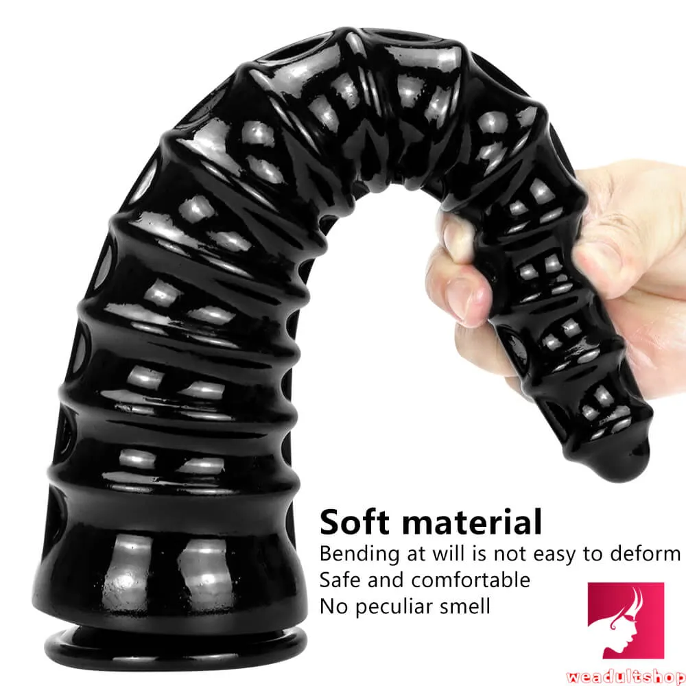 13in Girl Fuck Big Black Dildo Thick Dragon Animal Adult Toy