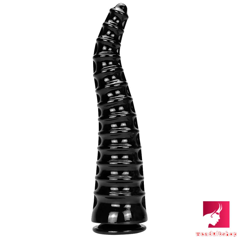 13in Girl Fuck Big Black Dildo Thick Dragon Animal Adult Toy