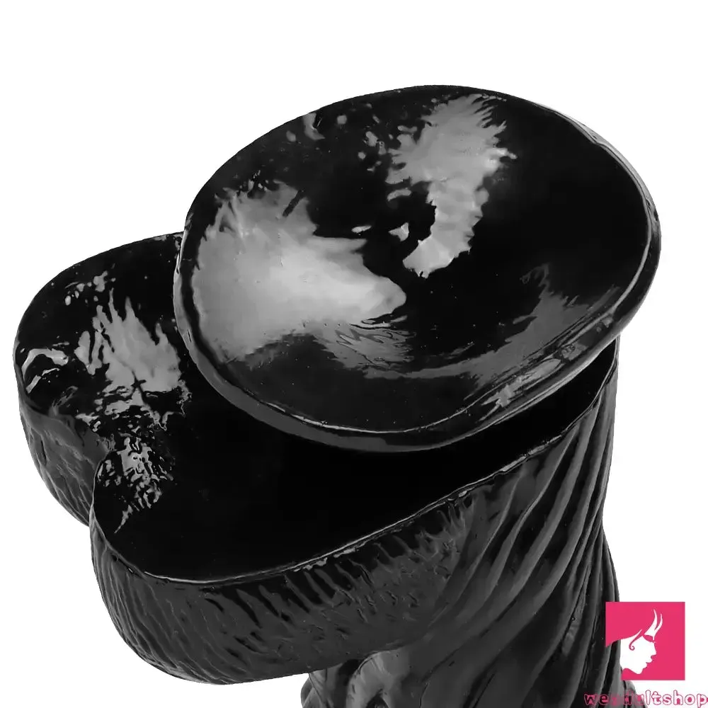 14.56in Women Big Black Thick Long Dragon Fantasy Monster Dildo