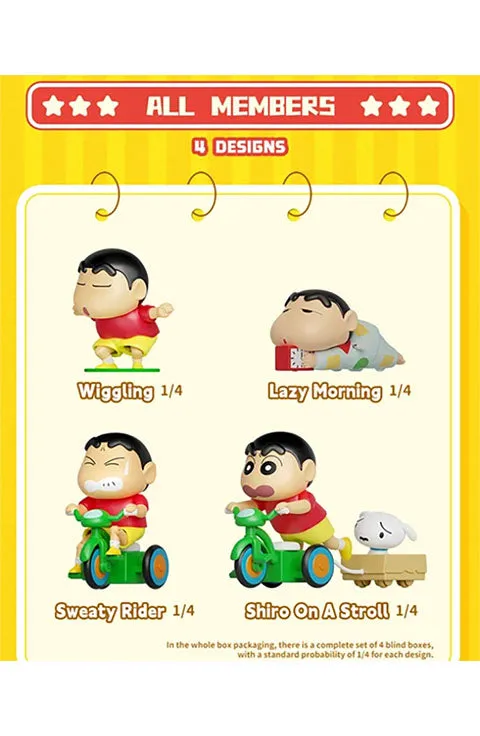 [52Toys] Crayon Shin-Chan Dynamic New Life Figure 4 Style (Random 1bx)