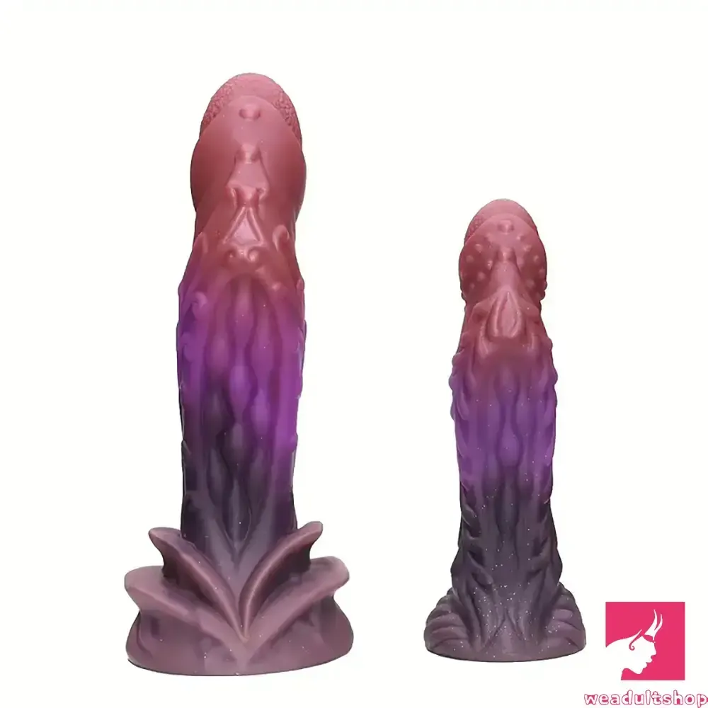 5.7in 7.08in Fantasy Monster Silicone Soft Cock Dildo For Prostate Sex