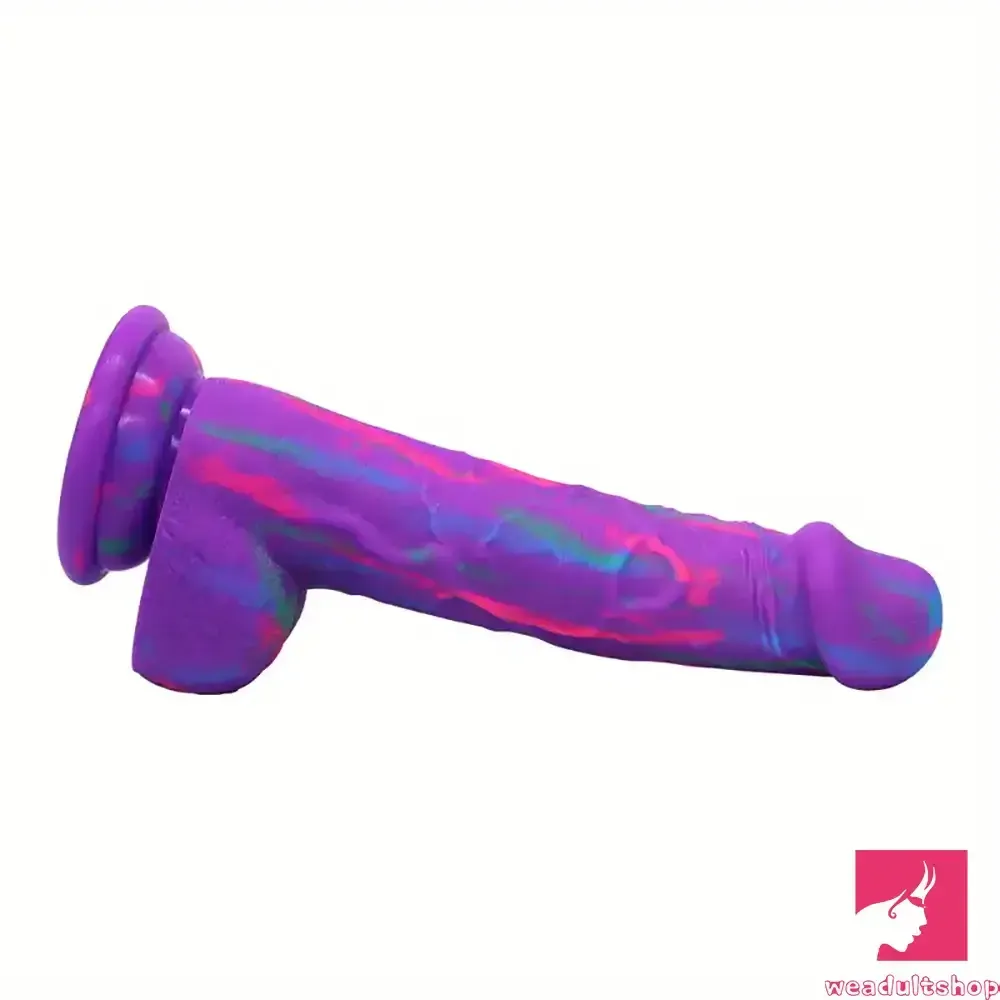 7.3in Superb Silicone Real Feeling Soft Dildo For Prostate Anus