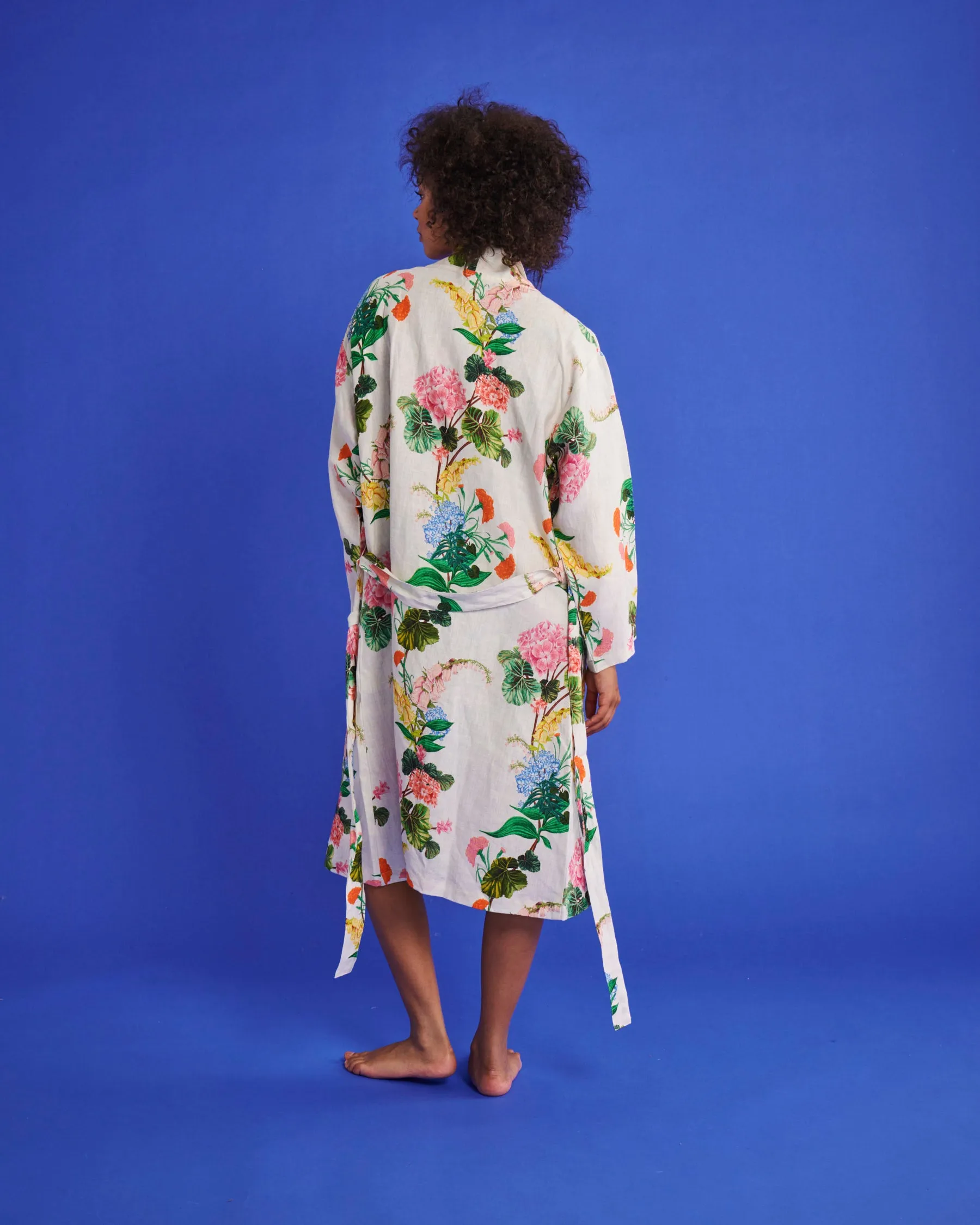 Bouquet Beauty Linen Robe