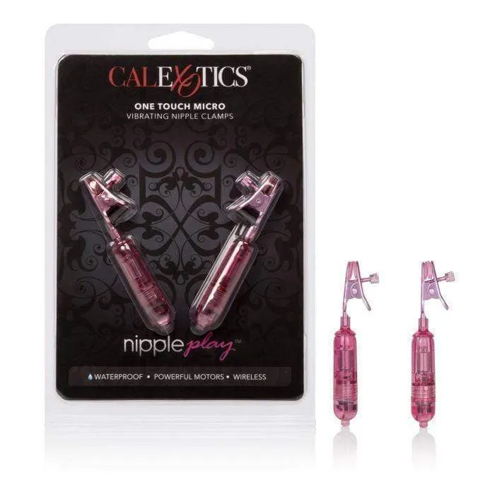 California Exotics - Nipple Play One Touch Micro Vibro Clamps