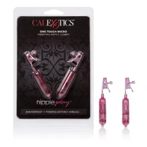 California Exotics - Nipple Play One Touch Micro Vibro Clamps