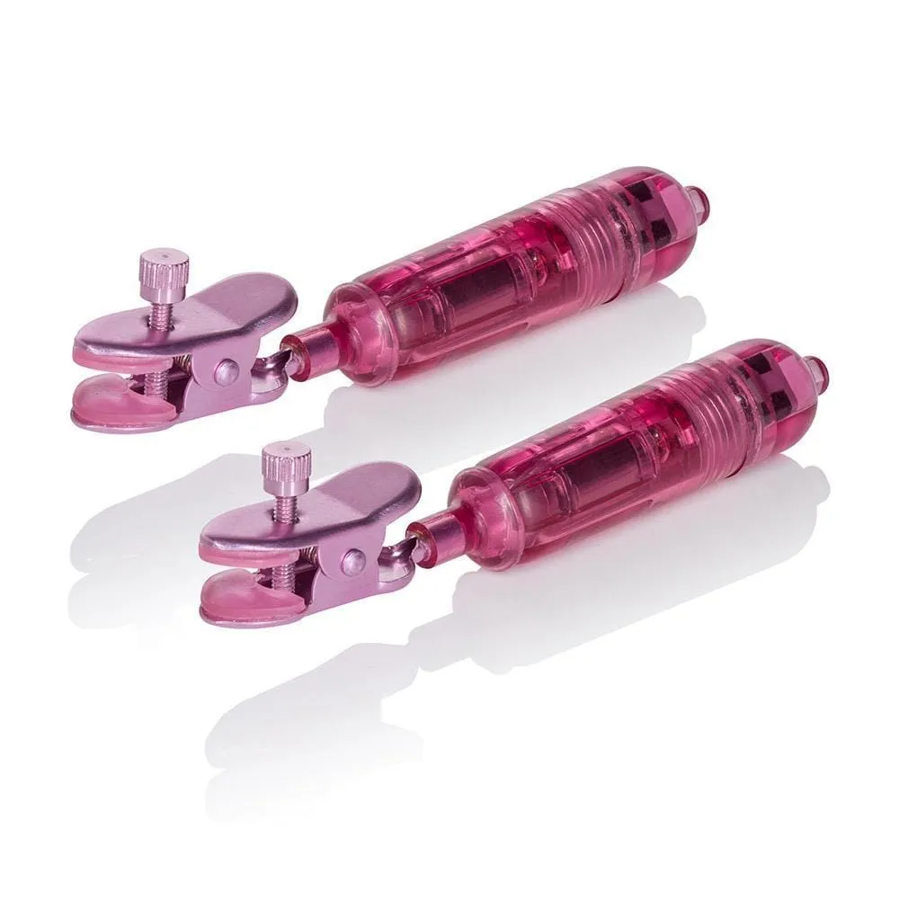 California Exotics - Nipple Play One Touch Micro Vibro Clamps