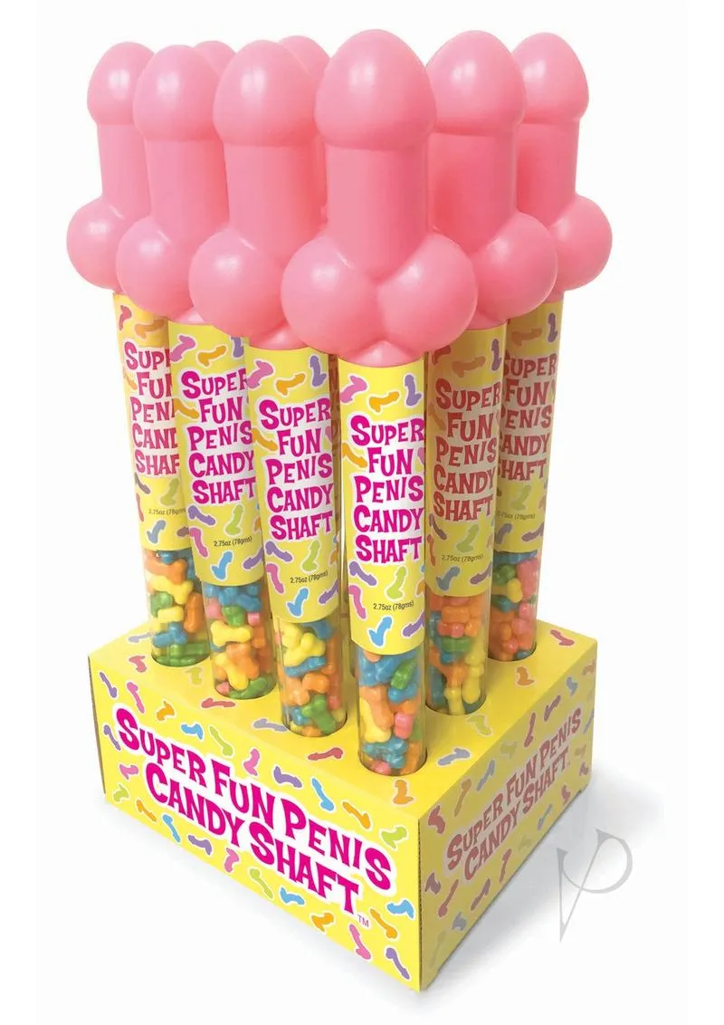 Cp Super Fun Penis Candy Shaft 12/disp
