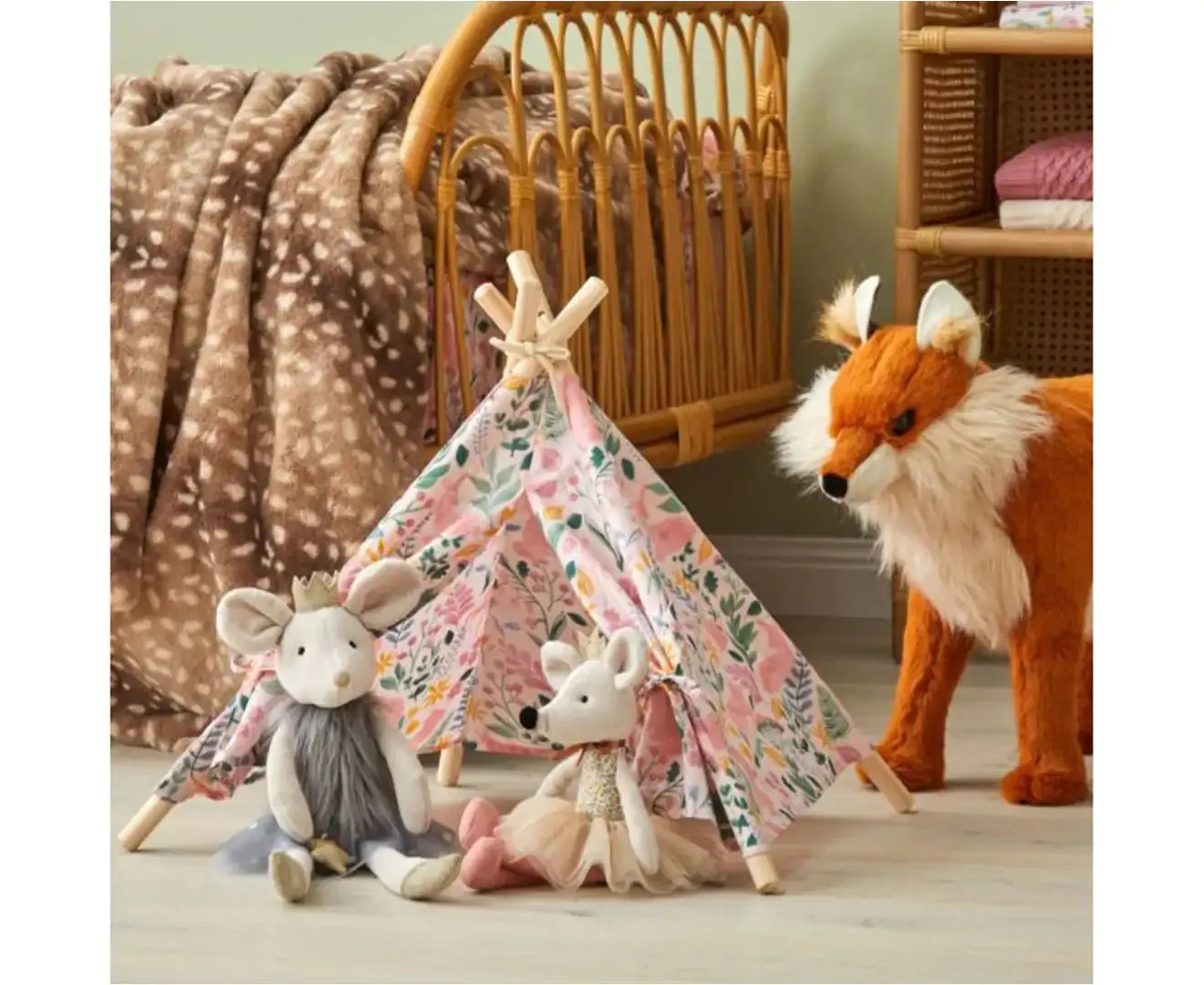Earth Spirit Mini TOY TEEPEE by Jiggle & Giggle