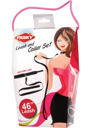 Frisky Collar and Leash  neoprene