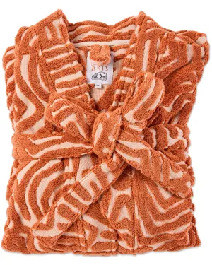 Kalaya Tjukurpa Sand Embossed Terry Bath Robe
