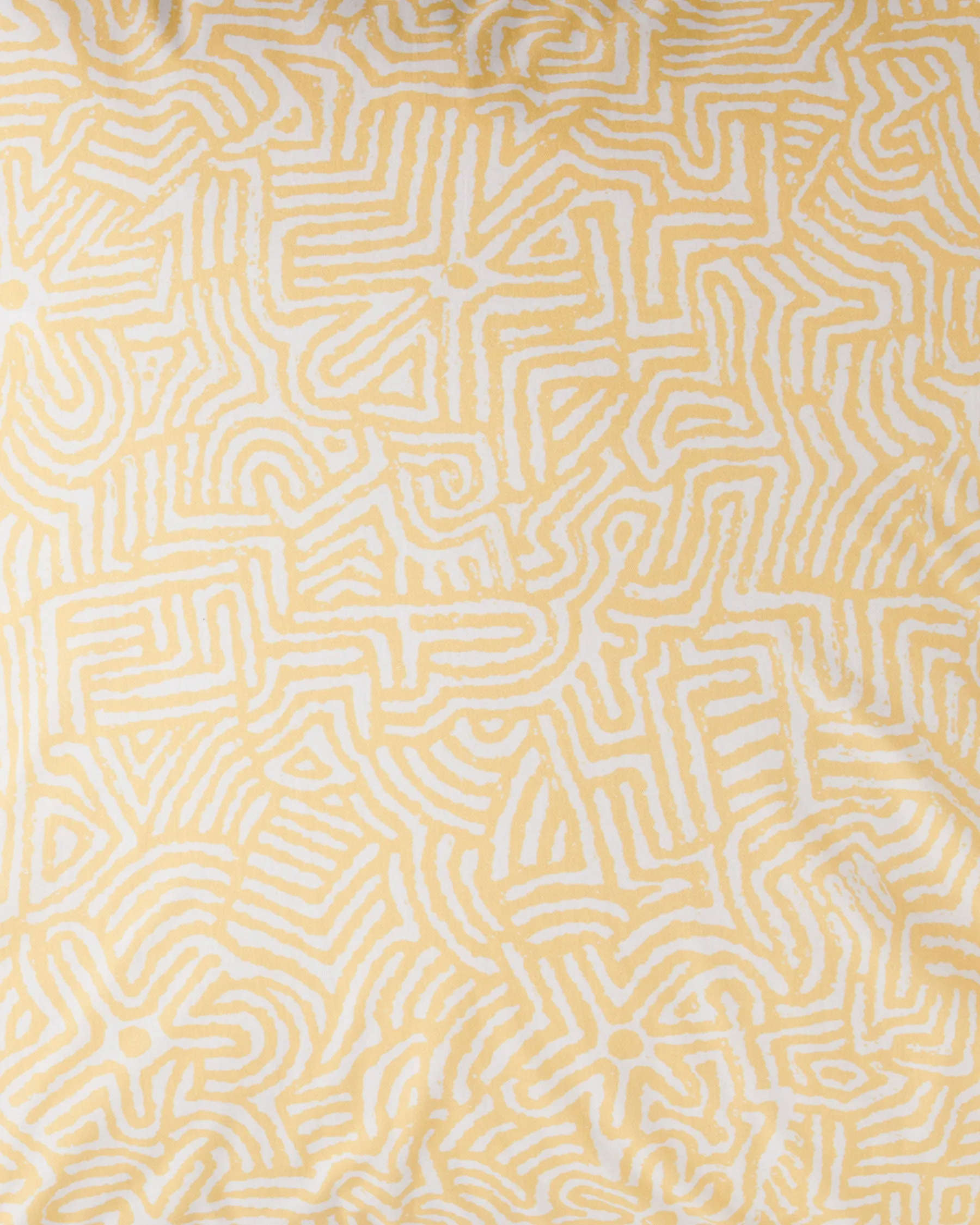 Kalaya Tjukurpa Straw Organic Cotton Fitted Sheet