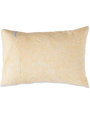 Kalaya Tjukurpa Straw Organic Cotton Pillowcases