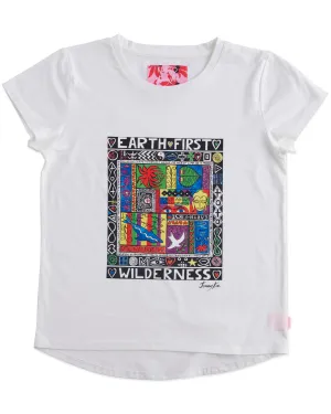 Kip&Co x Jenny Kee Earth First Wilderness Adult Organic Cotton T-shirt