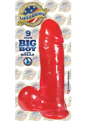 Life Forms 9 Big Boy Red W/suc Cup