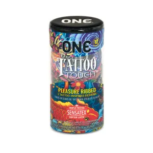 One Tattoo Touch Condom 12 Pack
