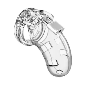 Shots - Man Cage Chastity Cock Cage Model 1 3.5 (Clear)
