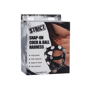 Snap- on Cock & Ball Harness