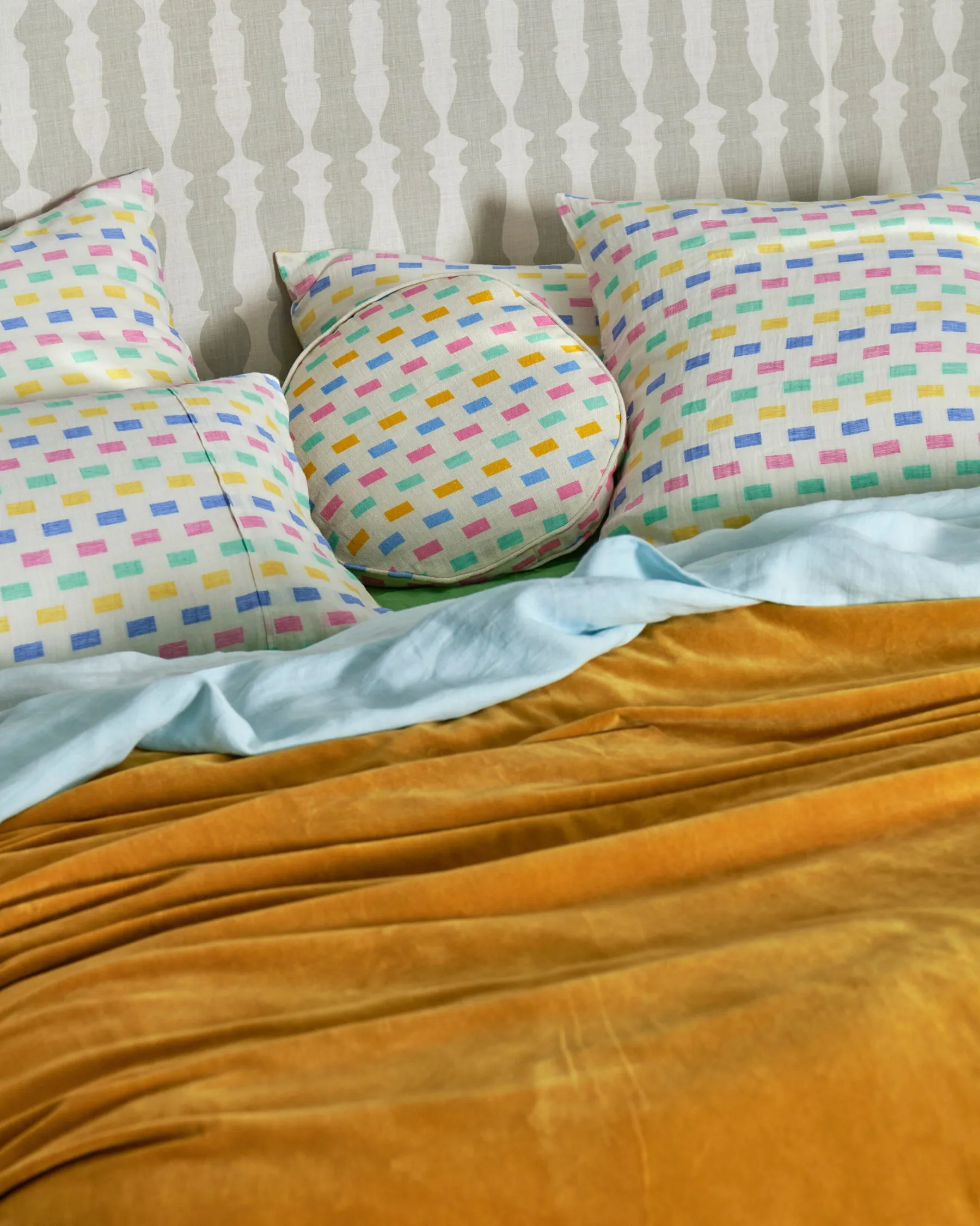 Tic Tak Linen European Pillowcases