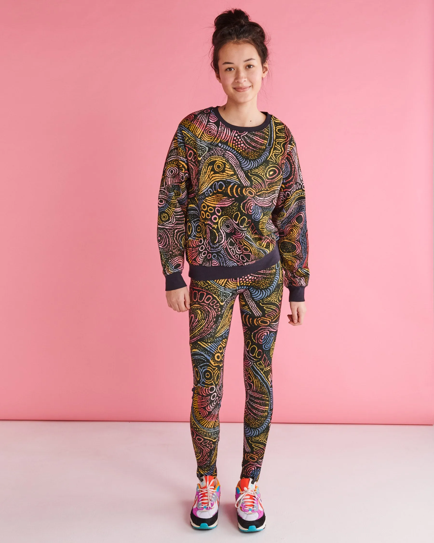 Tjala Tjukurpa Adult Organic Cotton Leggings