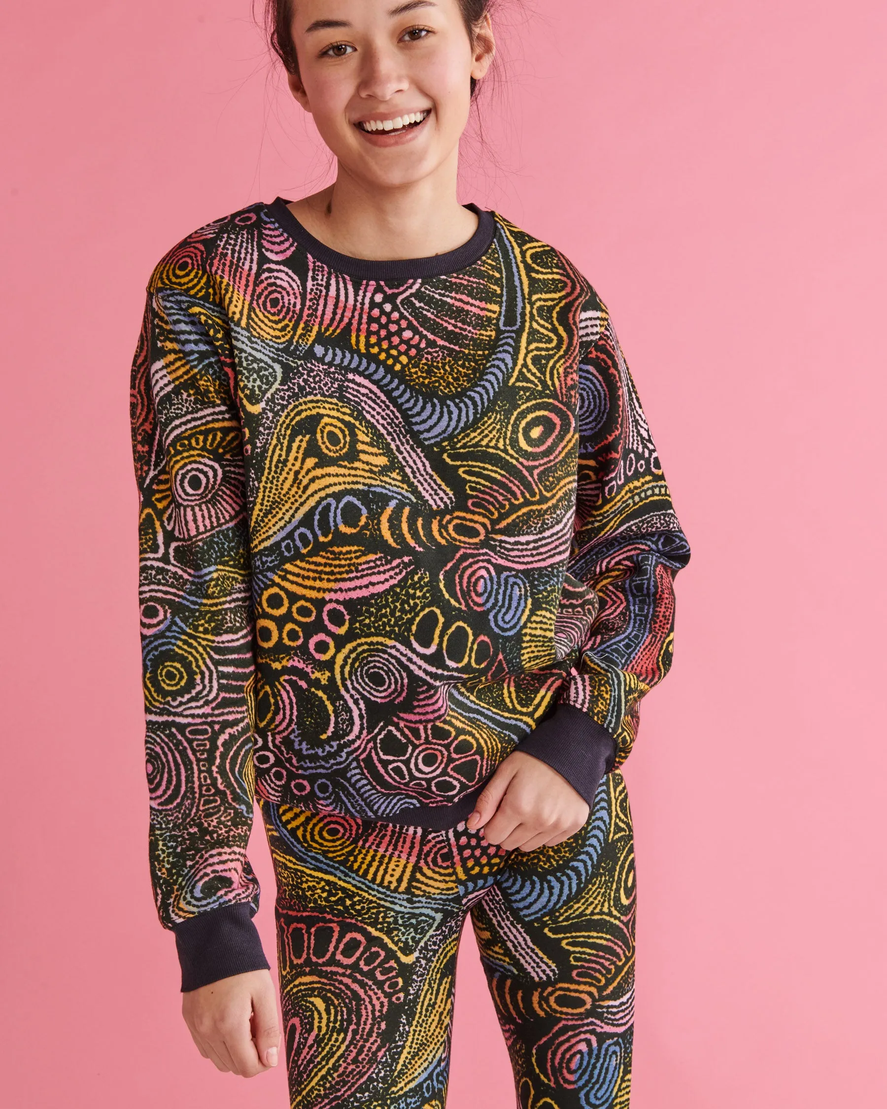 Tjala Tjukurpa Adult Organic Cotton Sweater