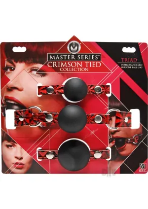 Triad Interchangeable Silicone Ball Gag
