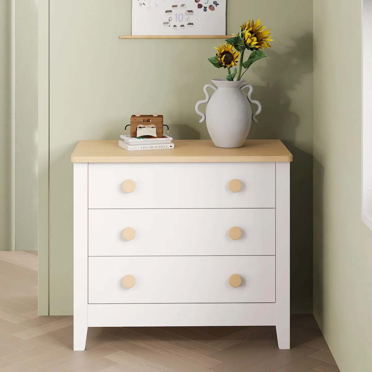 Universal 3 Drawer Chest