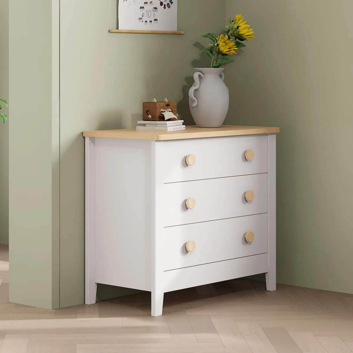 Universal 3 Drawer Chest
