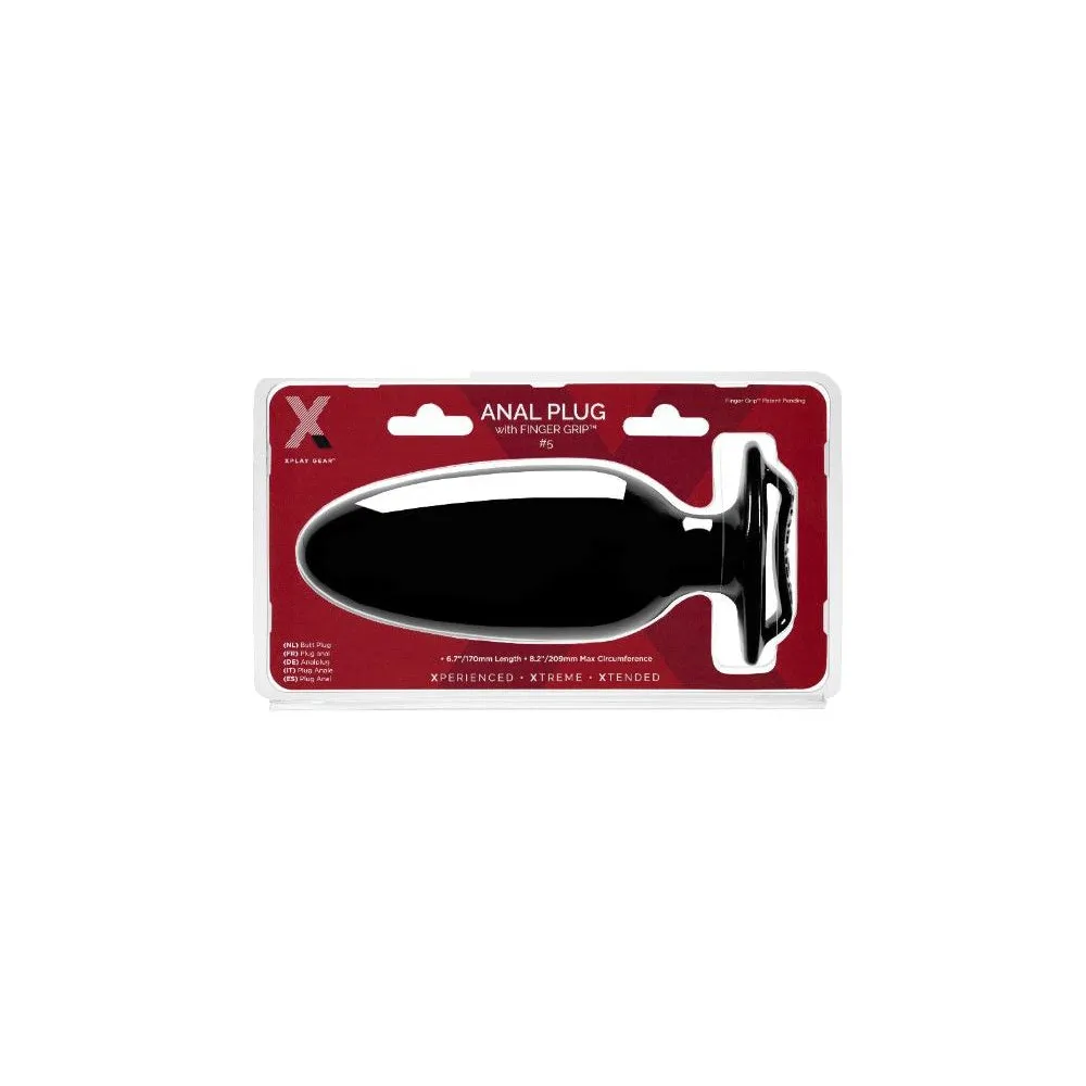 Xplay Gear Finger Grip Plug #3L - Black